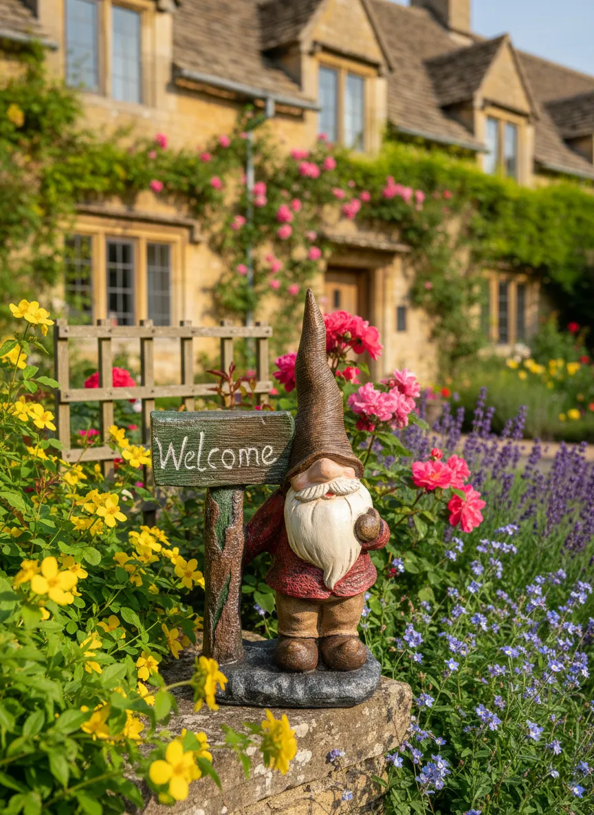 Welcome Garden Gnome